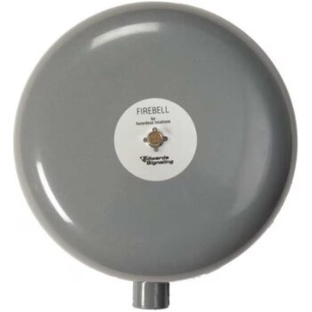 Edwards Signaling 439DEX-8AW Bell, 8” Hazardous, 24VDC, Gray