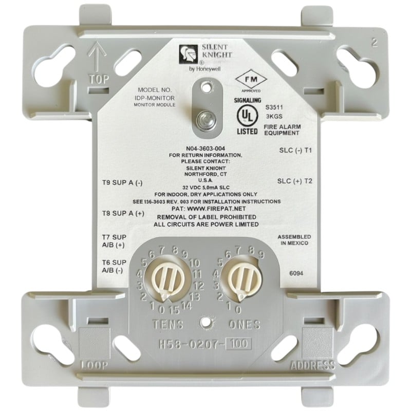 Silent Knight IDP-MONITOR Addressable Monitor Module