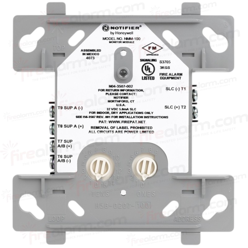 Notifier NMM-100 Addressable Monitor Module