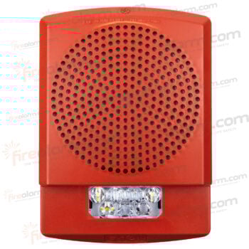 Wheelock ELSPSTR Speaker Strobe, Red, "FIRE", Wall