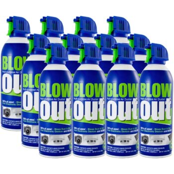 SDi BLOWOUT Multi-Purpose Air Duster, Bulk Pack