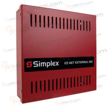 Simplex 4190-9834 ES Net External NIC for BSIU, Red 24VDC