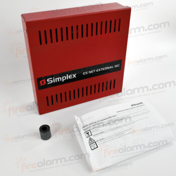 Simplex 4190-9834 ES Net External NIC for BSIU, Red 24VDC - Image 5