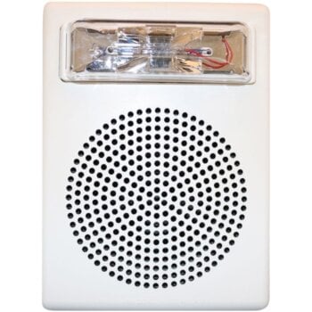 Eaton E50H-24MCW-ALW Speaker Strobe, Wall, White, ALERT - Image 2