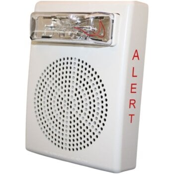 Eaton E50H-24MCW-ALW Speaker Strobe, Wall, White, ALERT - Image 3