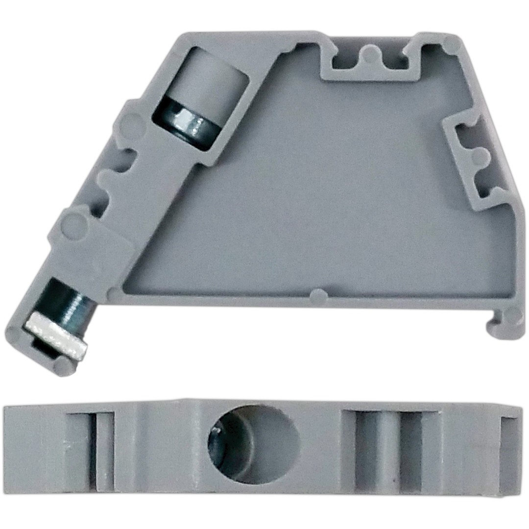 Functional Devices ADIN35ES DIN Rail End Stops 35mm Pair