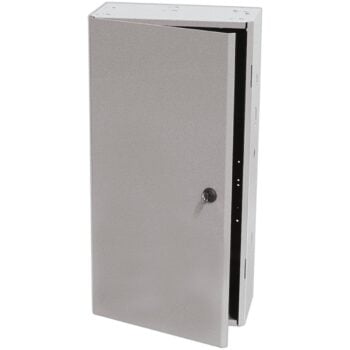 Functional Devices MH3810 Metal Housing NEMA1, 4 x 18in Track