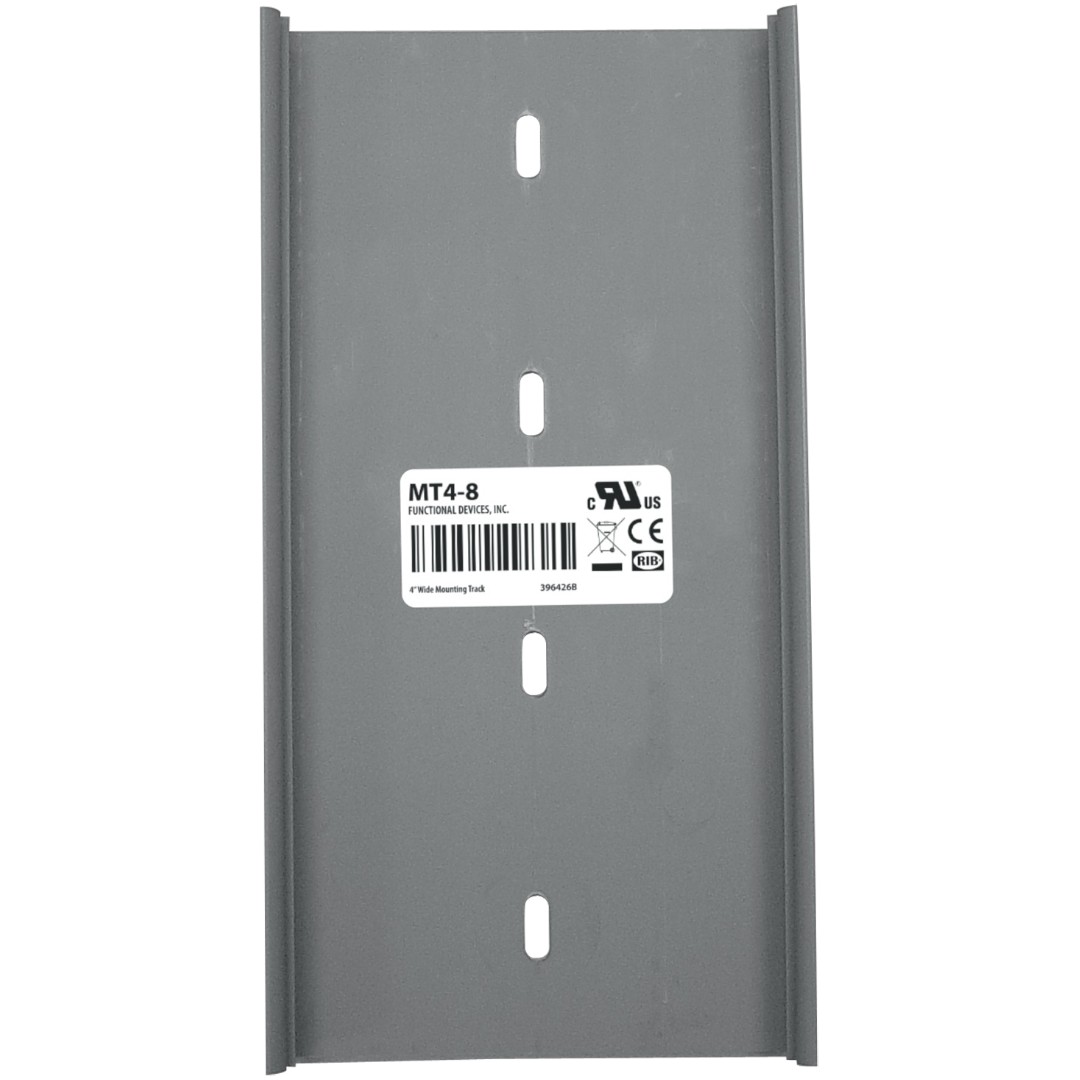 Functional Devices MT4-8 Mounting Track, 4 x 8in