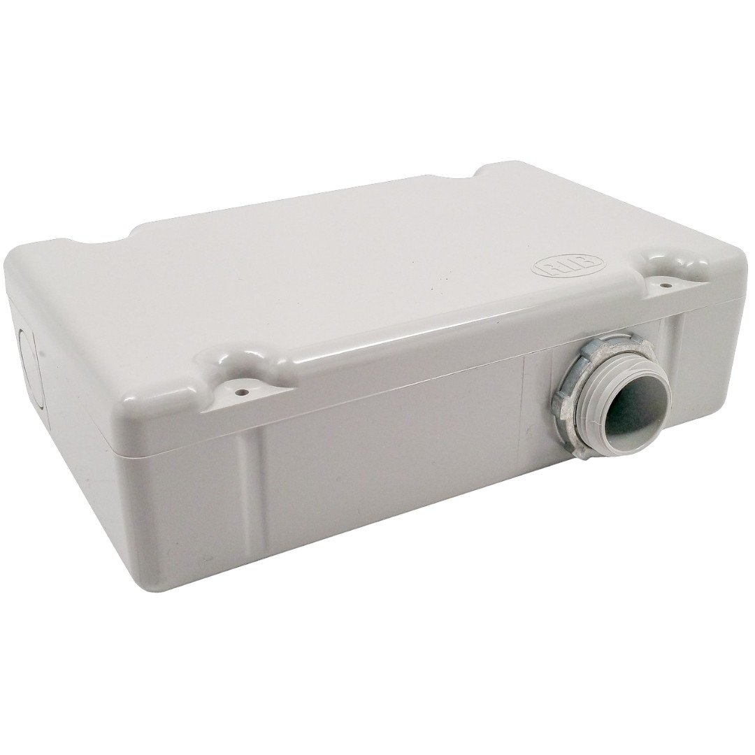 Functional Devices PE6000-GY Plastic NEMA1, Grey Lid
