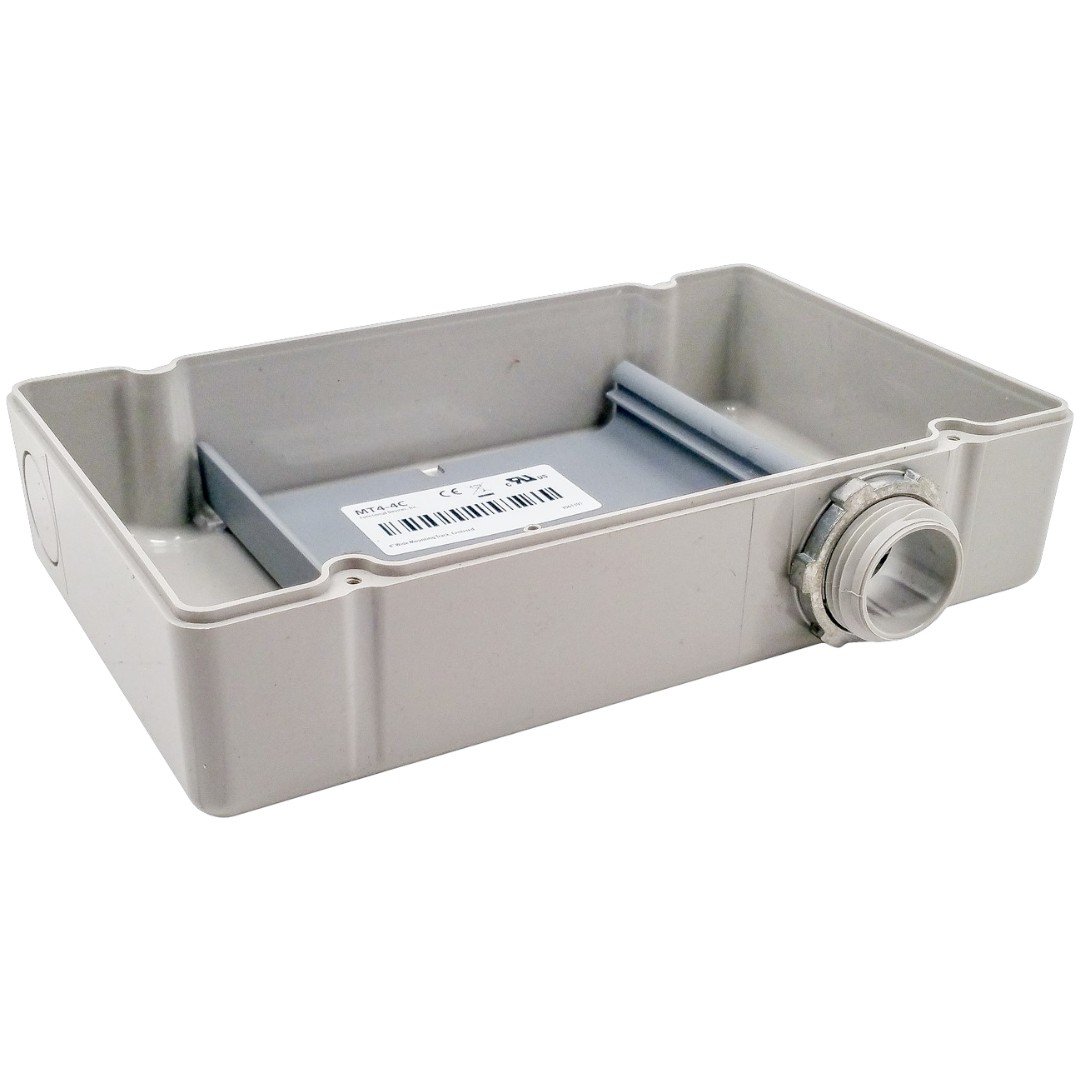 Functional Devices PE6010 Plastic NEMA1, 4in Track