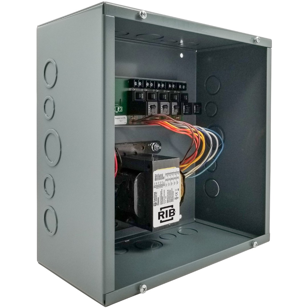 Functional Devices PSH200A Enclosed Power Supply 40VA x5 120-480 to 24VAC
