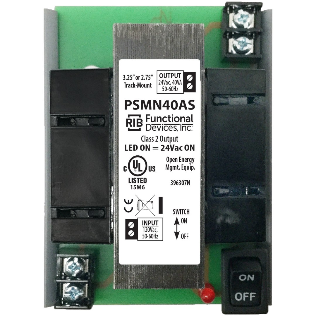 Functional Devices PSMN40AS Panel Power Supply 2.75in, 40VA Iso In, Sw, MT212-4