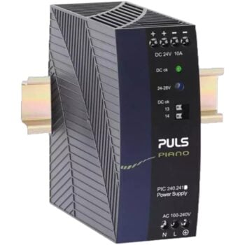 Functional Devices PULS-PIC240-241D DC Power Supply DIN Rail, 240W 24VDC, Screw Terminal