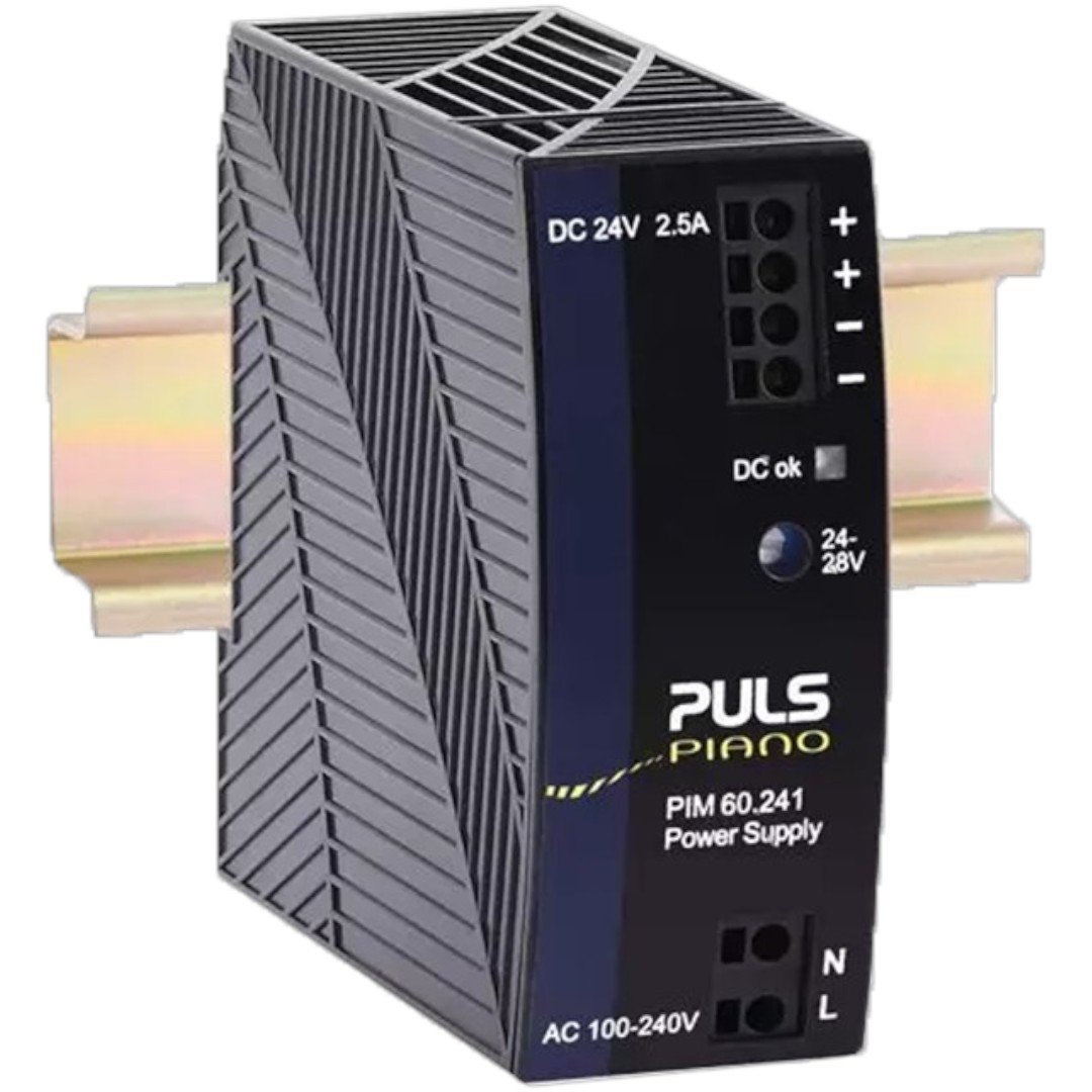 Functional Devices PULS-PIM60-241 DC Power Supply DIN Rail, 60W 24VDC, Push Terminal