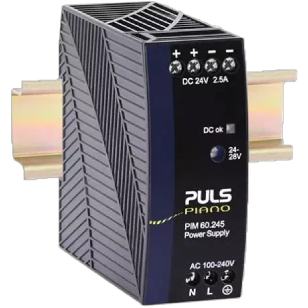 Functional Devices PULS-PIM60-245 DC Power Supply DIN, Class 2, 60W 24VDC, Screw