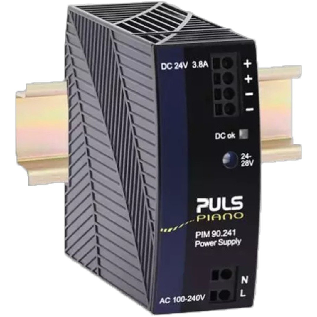 Functional Devices PULS-PIM90-241 DC Power Supply DIN Rail, 90W 24VDC, Push Terminal