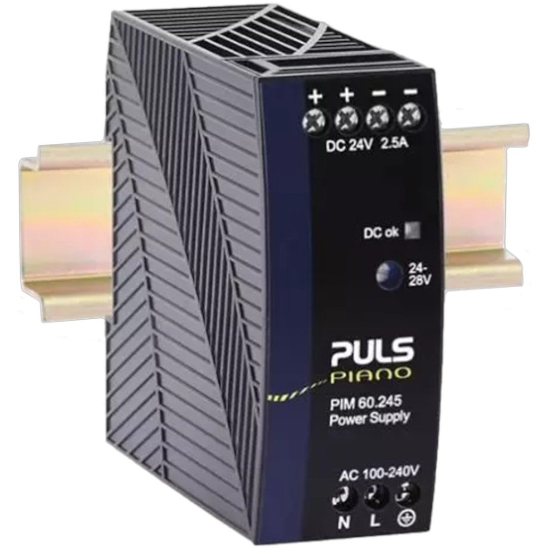 Functional Devices PULS-PIM90-245 DC Power Supply DIN Rail, 90W 24VDC, Large Screw