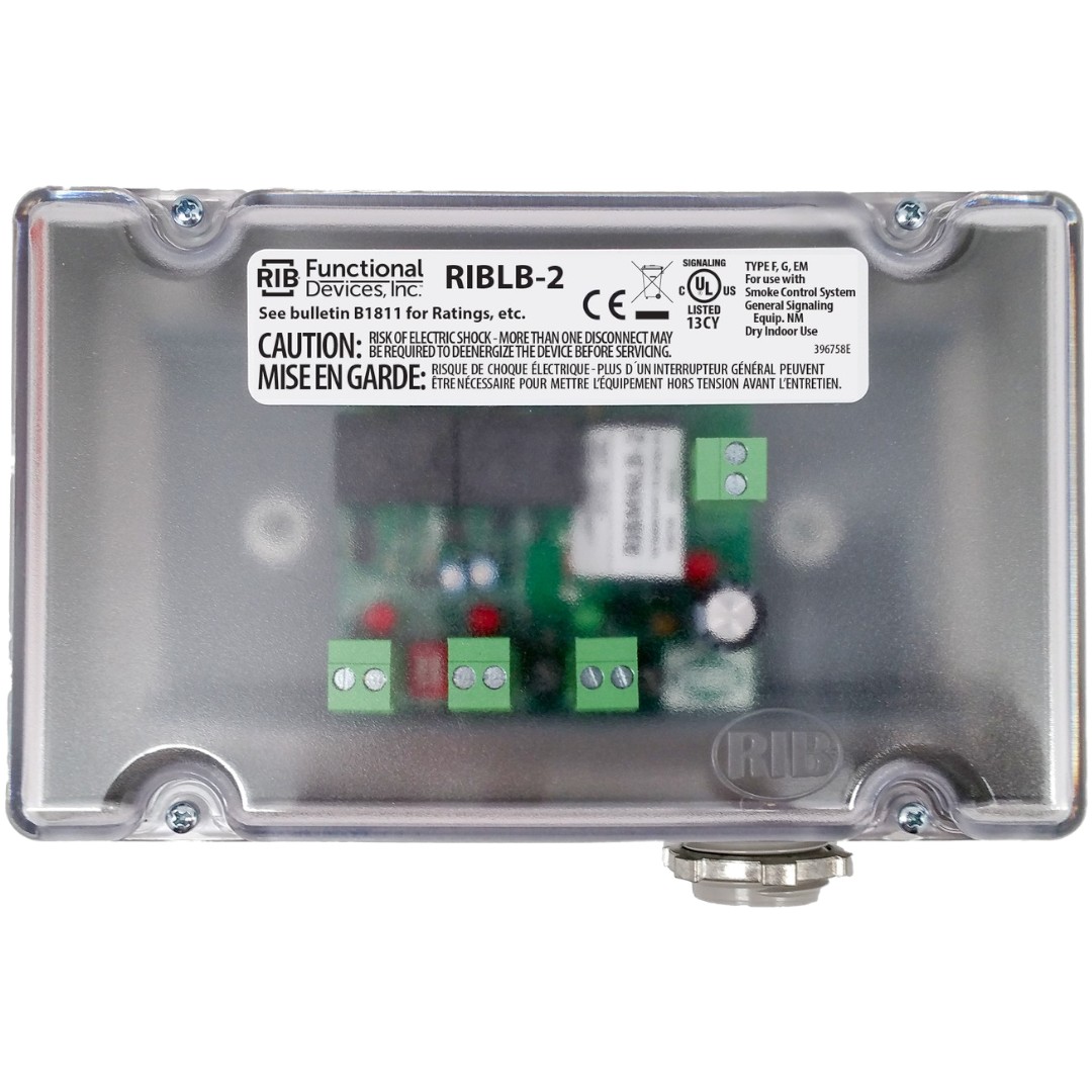 Functional Devices RIBLB-2 AHU Logic Circuit, 2 Alarm, 24VAC/DC, NEMA1
