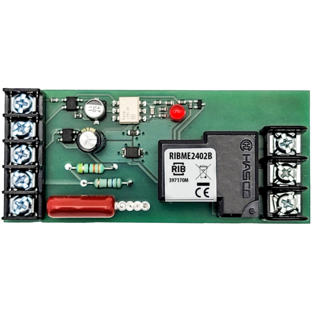 Functional Devices RIBME2402B Panel Relay 4in 20A SPDT 277VAC, 5-30V Ctrl