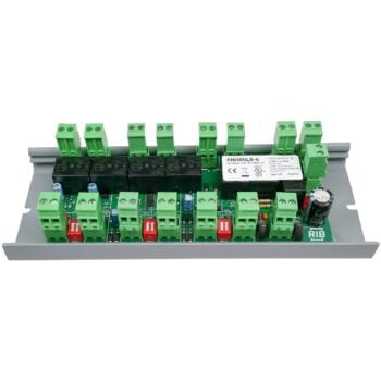 Functional Devices RIBMNLB-6 AHU Alarm Logic, 6 In N/C, 24V, 2.75in Track
