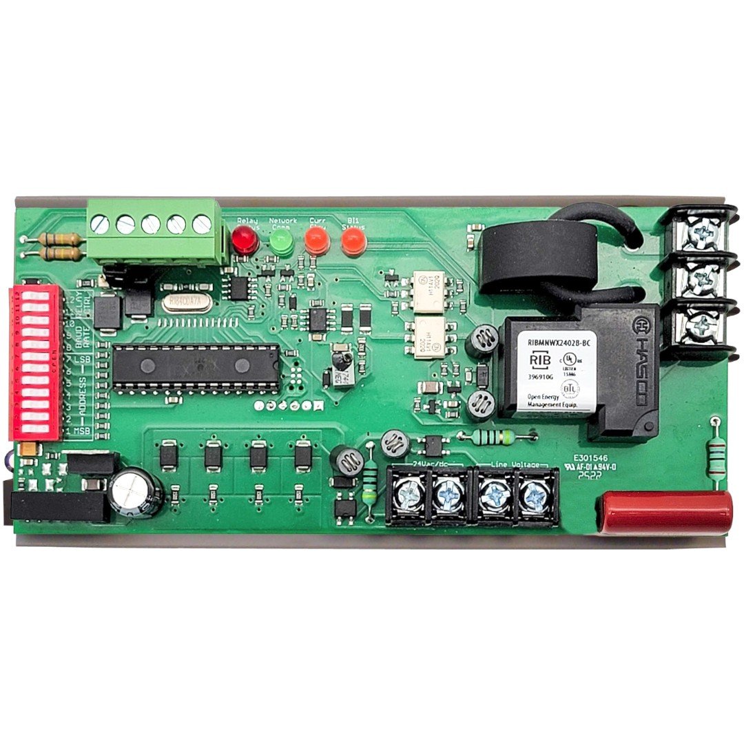 Functional Devices RIBMNWX2401B-BC BacNet Relay 2.75in 20A 24V or 120V, Status