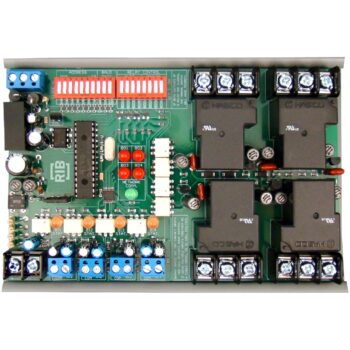 Functional Devices RIBMW24B-44-BC BacNet Relay 4in 20A SPDT, 4BI 4BO, 24VAC/DC