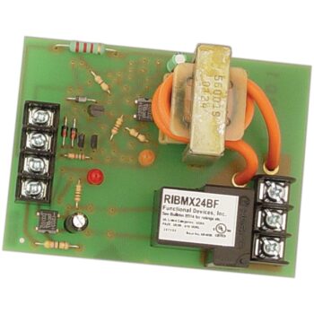 Functional Devices RIBMX24BF Panel Relay 4in 20A SPDT, Fixed AC Sensor