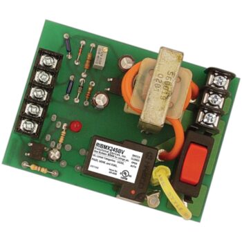 Functional Devices RIBMX24SBV Panel Relay 4in 20A SPST, Ovrd, AC-DC Transducer