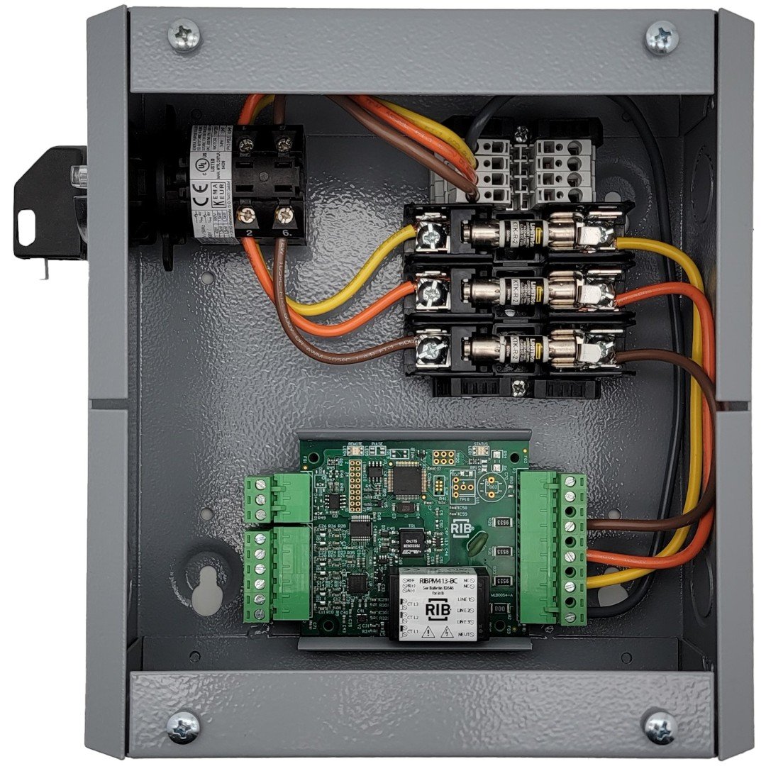 Functional Devices RIBPM413-BC-KIT Power Meter Kit 3-Phase 120-277V, BACnet