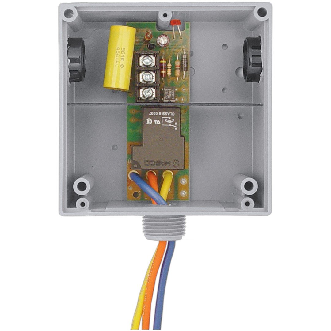 Functional Devices RIBT2402B Relay 20A SPDT 24-277V, Hi-Low Separation