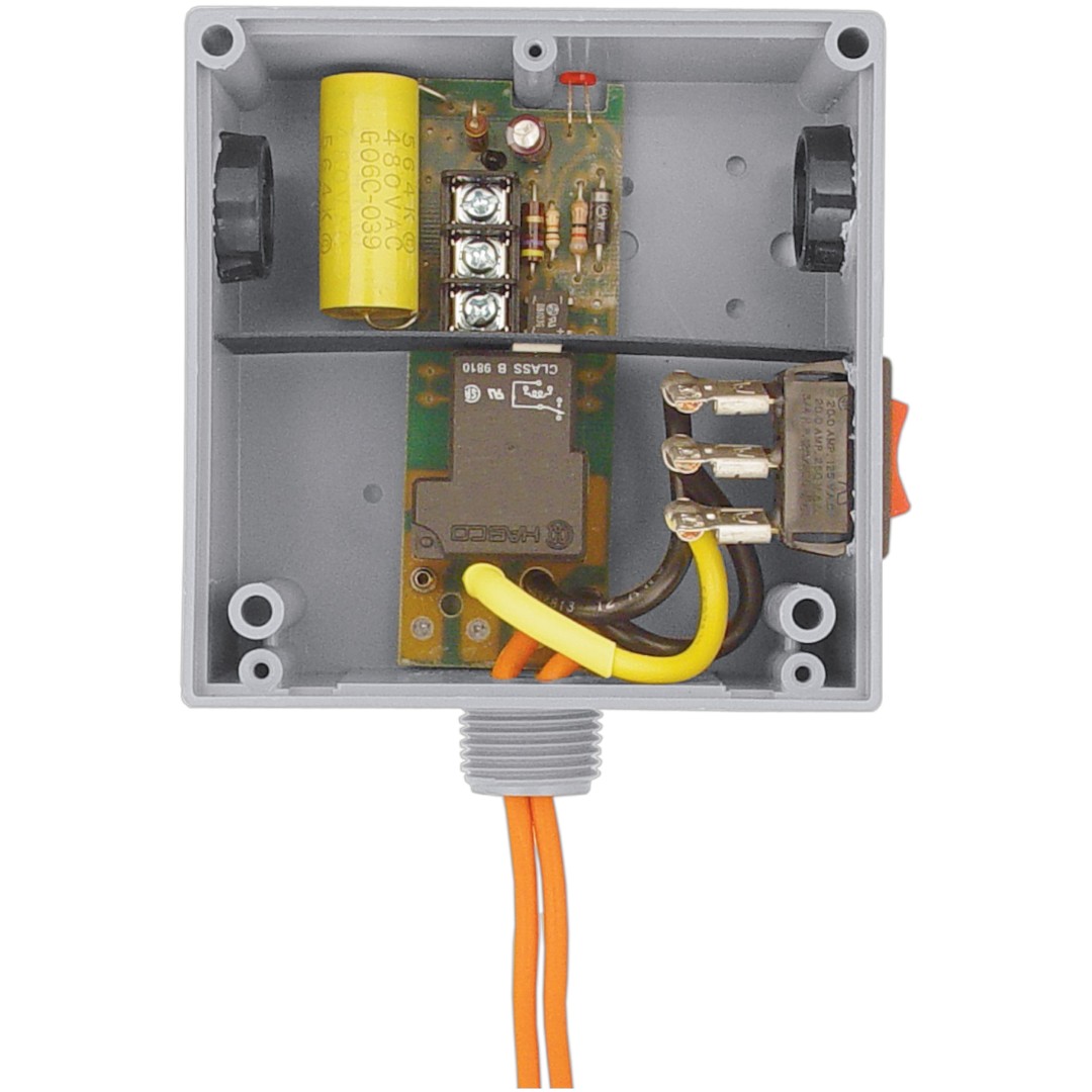 Functional Devices RIBT2402SB Relay 20A SPST 24-277V, Ovrd, Hi-Low Sep
