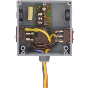 Functional Devices RIBT2402SBC Relay 20A SPDT 24-277V, Ovrd, Hi-Low Sep