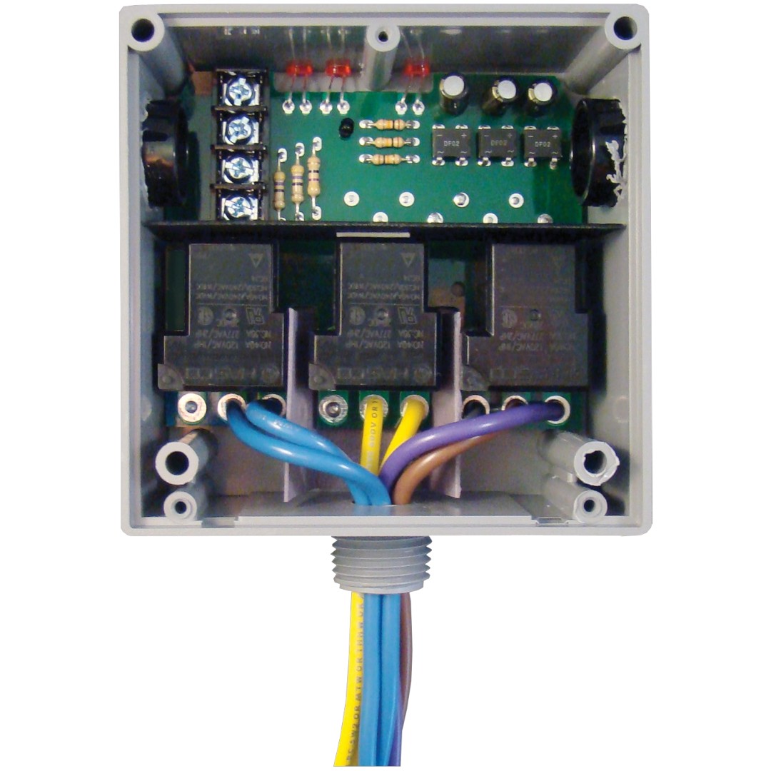 Functional Devices RIBT243B Relay 20A 2SPST 1SPDT 24V, Hi-Low Sep
