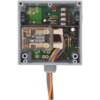 Functional Devices RIBTE24P Relay 20A DPDT 24V + 5-30V, Hi-Low Sep