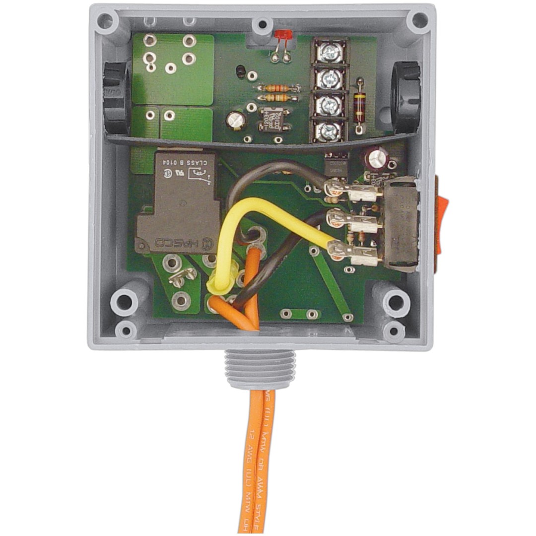 Functional Devices RIBTE24SB Relay 20A SPST 24V + 5-30V, Ovrd, Hi-Low