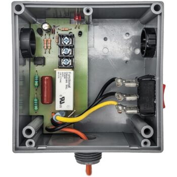 Functional Devices RIBTH1S Relay 10A SPST 10-277V, Ovrd, Hi-Low Sep