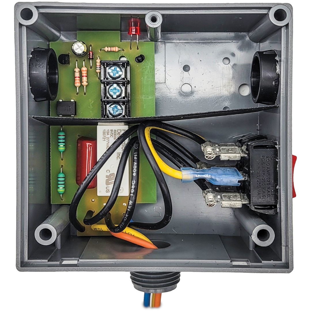 Functional Devices RIBTH1SC Relay 10A SPDT 10-277V, Ovrd, Hi-Low Sep