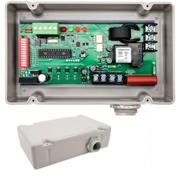 Functional Devices RIBTWX2401B-BC-GY BacNet Relay 20A 24/120V, Current Sense, Grey