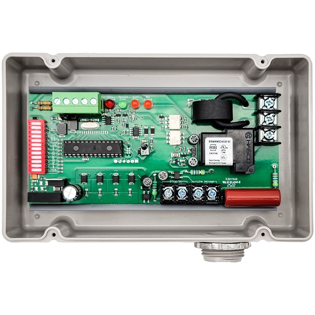 Functional Devices RIBTWX2401B-BC BacNet Relay 20A 24/120V, Current Sense