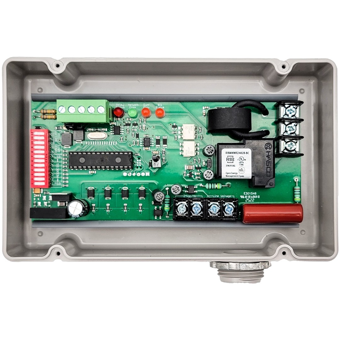 Functional Devices RIBTWX2402B-BC-N4 BacNet Relay 20A 24/240V, Current, NEMA4