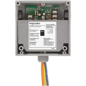 Functional Devices RIBX24BV Relay 20A SPDT 24V, Analog AC Sensor