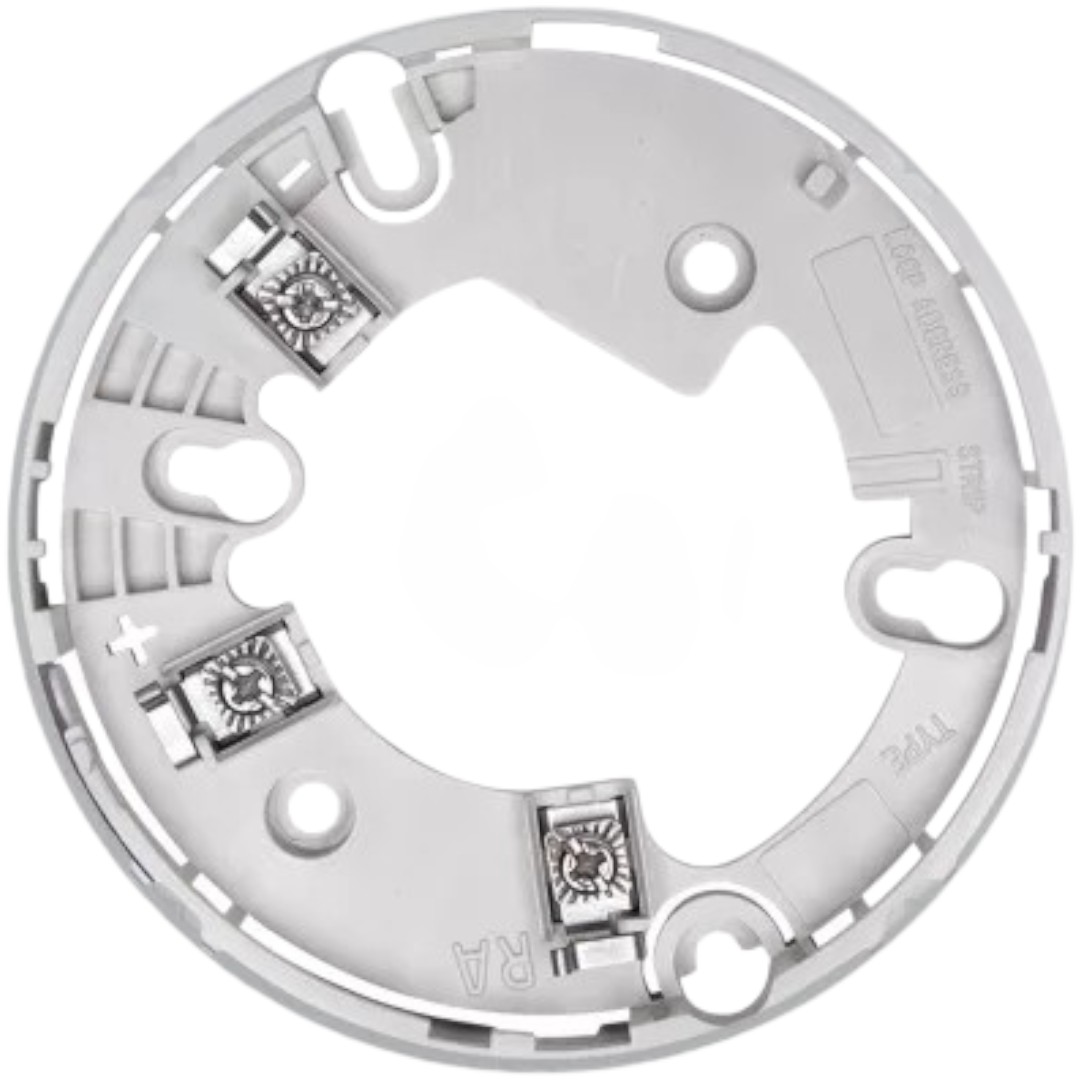 Fire-Lite B300A-6 6" Low Profile Base, White, ULC
