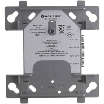 Notifier ISO-XA Fault Isolator Module, ULC Listed