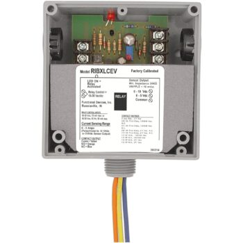 Functional Devices RIBXLCEV Relay 5A SPDT 10-30V, Low AC Sensor