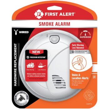 First Alert SM100V-AC Hardwired Smoke Alarm with Voice - Image 2