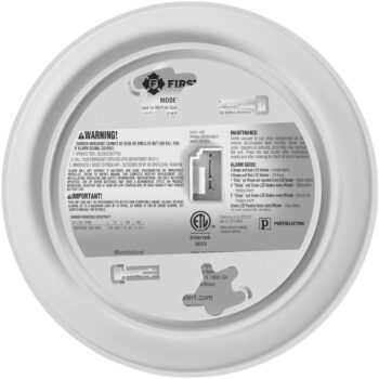 First Alert SMCO100V-AC Hardwired Smoke and CO Alarm with Voice - Image 5