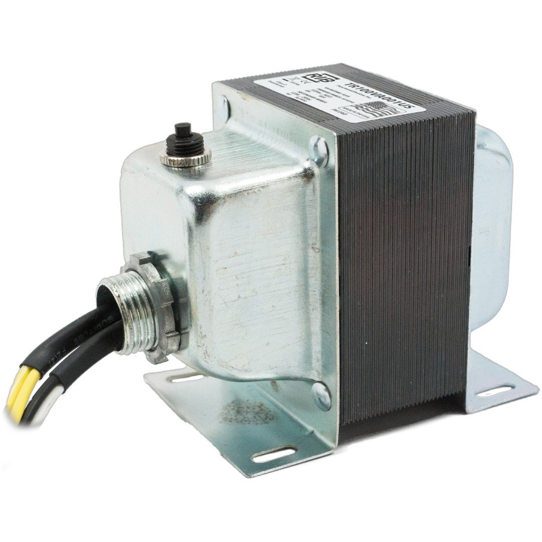 Functional Devices TR100VA001US Transformer 96VA, 120-24V, 1 Hub, CB