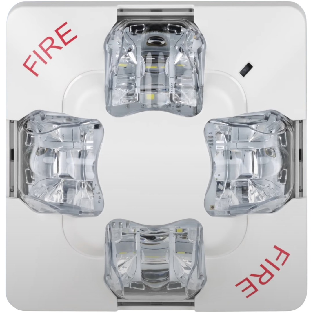 Edwards WGVWF Outdoor Strobe, White, FIRE