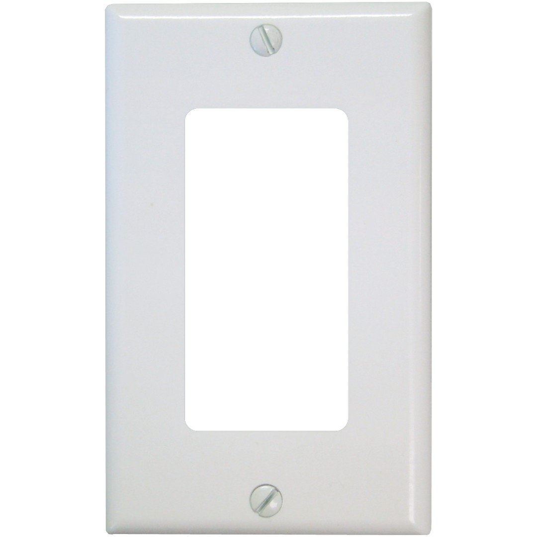 Functional Devices WSTP-W Wall Switch Plate White Cover
