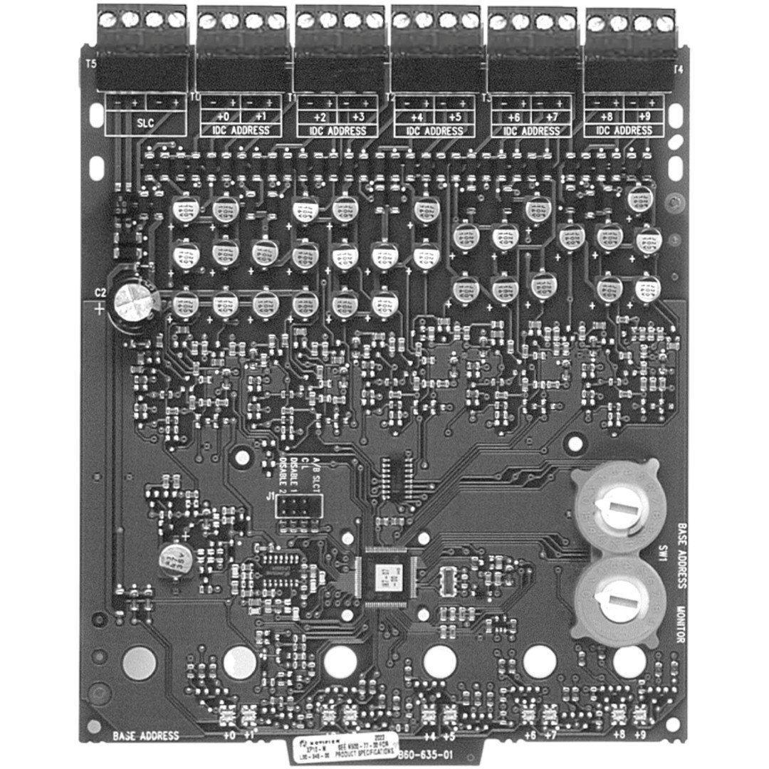 Notifier XP10-MA Ten Input Monitor Module, ULC